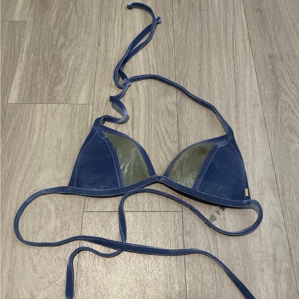 PINK Victoria's Secret Navy Bikini Top
